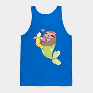 Banana MerSloth Tank Top